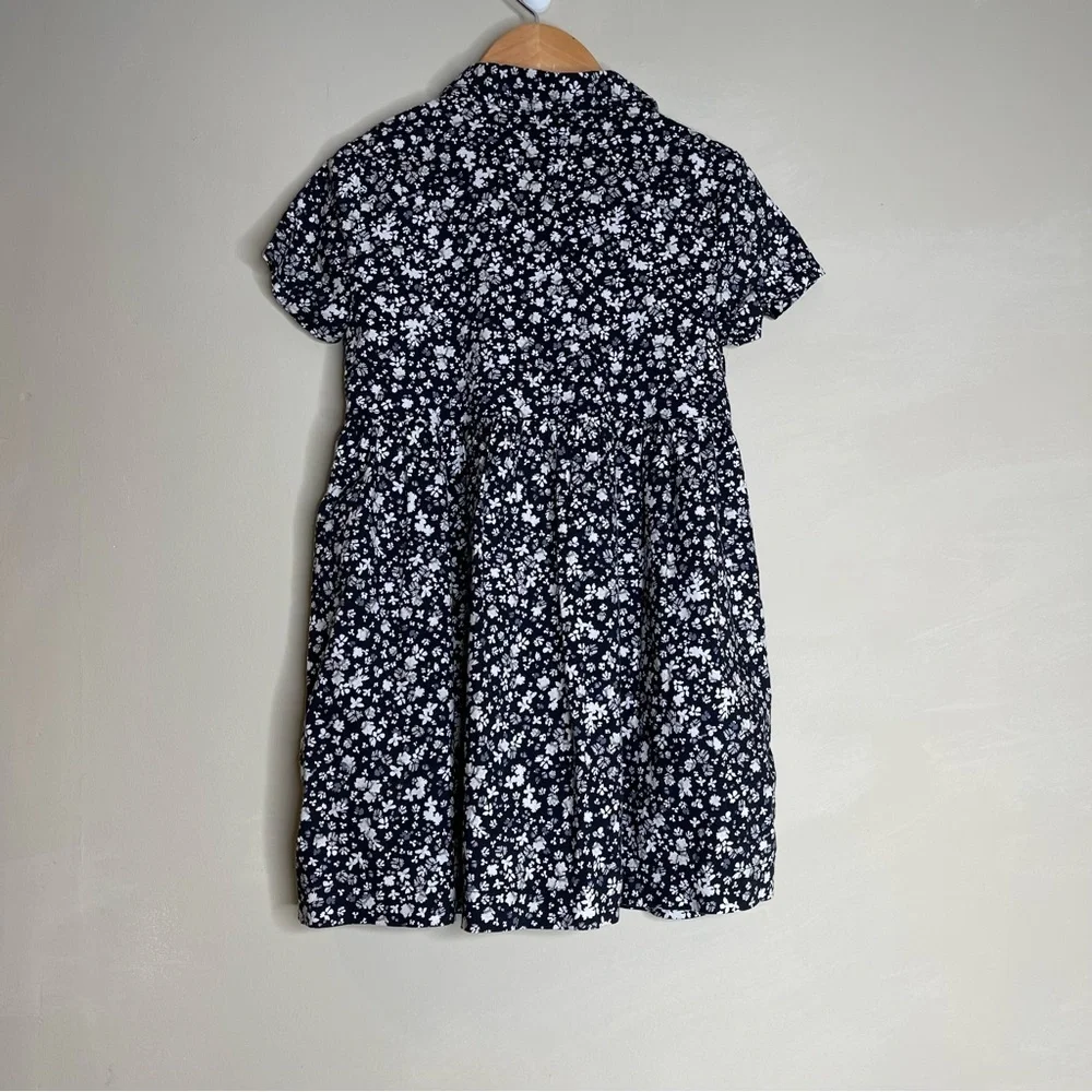 Old Navy Kids' Short-Sleeve Floral-Print Swing Dress size 5